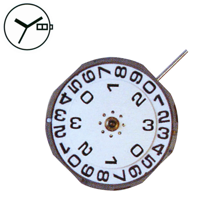 Mvt. Miyota 1M50 10 1/2''' DATE3 SC BIG DATE Quartz (364 | SR621SW)