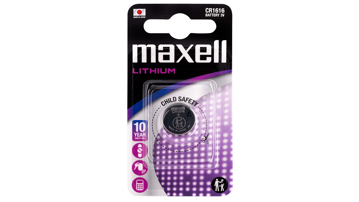 Maxell CR 1616 Lithium 1 blister