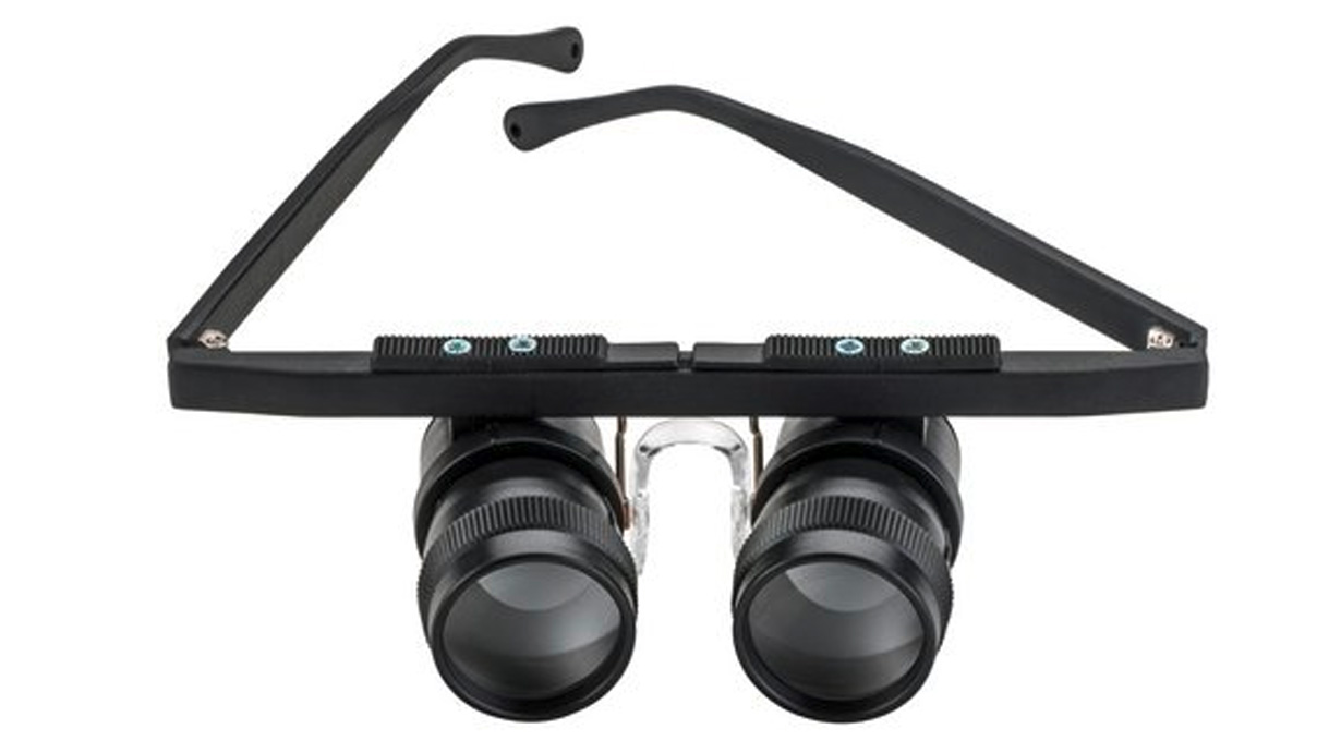 Eschenbach 16362 ridoMED, Loupe de lunettes, grossissement 2,5x