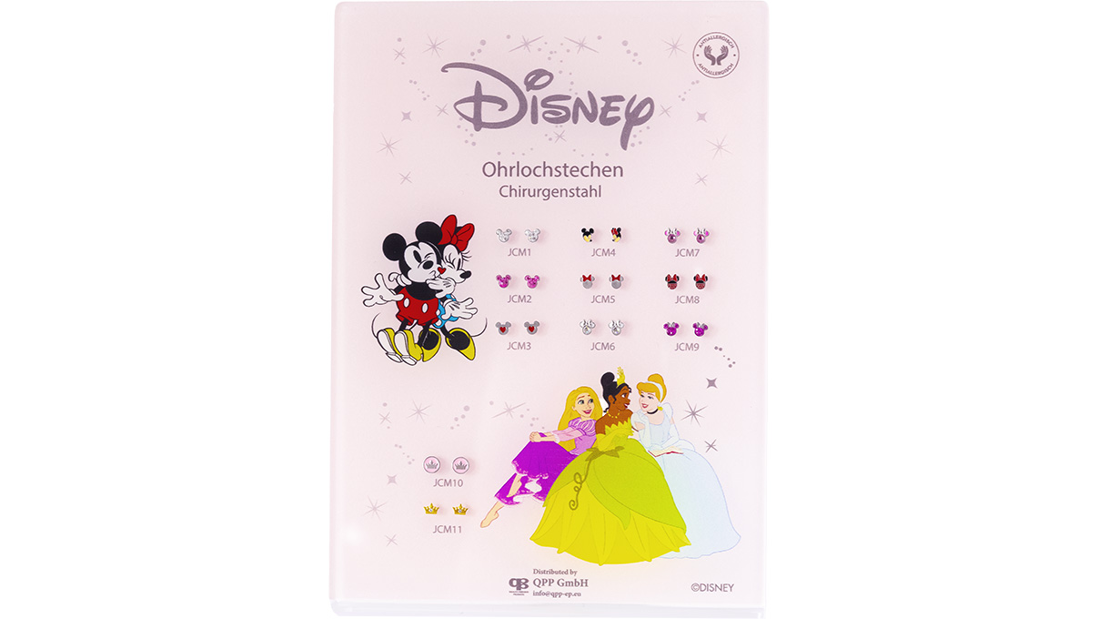 QPP Présentoir de la collection Disney, avec échantillons de connecteurs