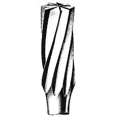 Fraises cylindrique type 21 sans taille transversal, tête Ø 1,2 mm