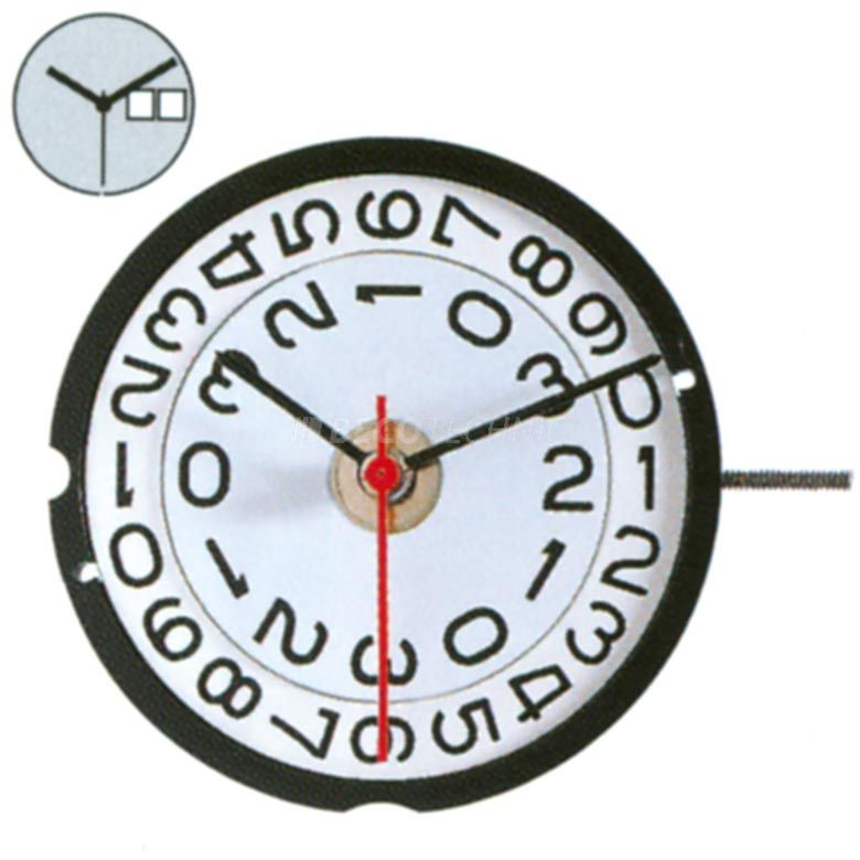 Mvt. Ronda 519 11 1/2``` SC BIG DATE3 Quartz (371)