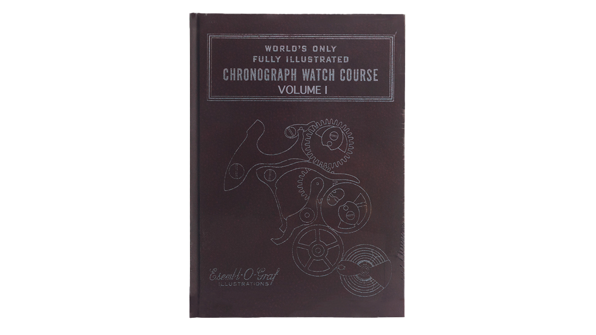 Livre spécialisé: "Chronograph Watch Course", 4 volumes, langue anglaise