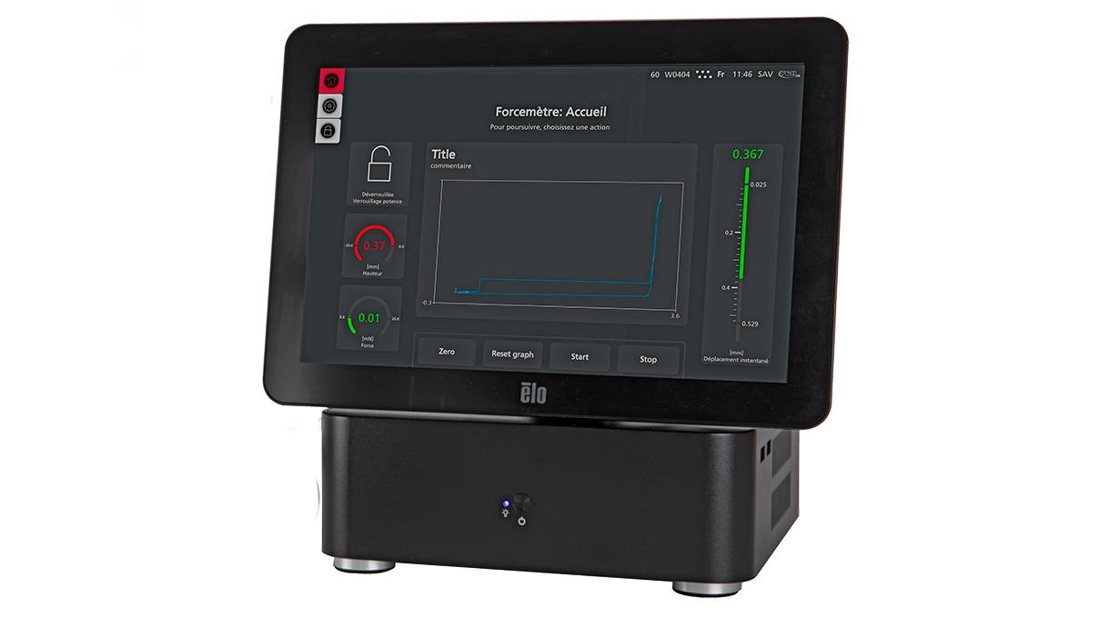 VOH terminal HMI 4.0 pour Forcemetre 4.0 et Torquemetre 4.0, Connexion via la technologie DigiMesh