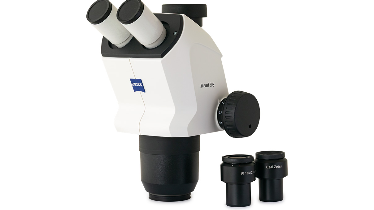 Zeiss Stemi 508 trino Stéréomicroscope avec interface caméra