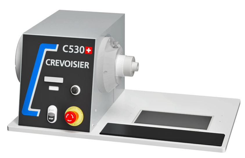 Crevoisier C530 : Machine de finition universelle (M12) à fixer sur un établi (230 V)