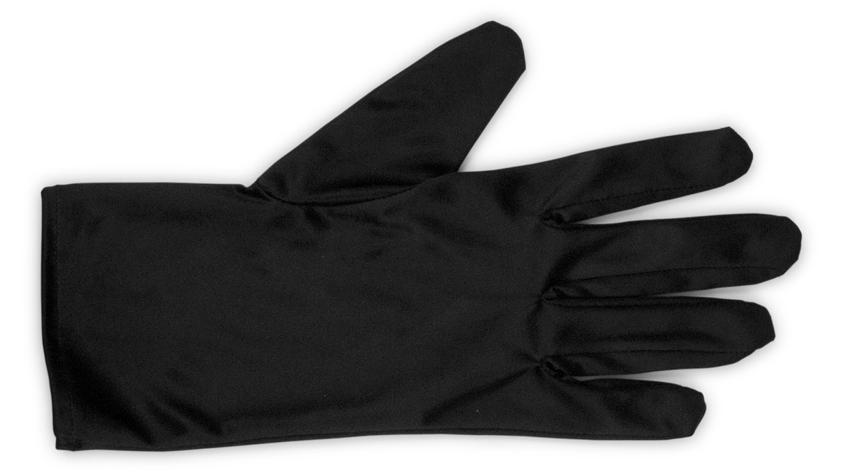 Heli gants de présentation en microfibre, noir, taille L, 1 paire