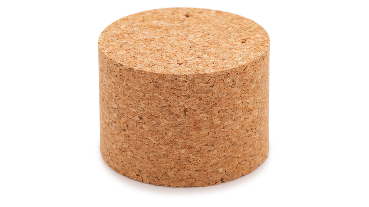 Porte-pièce, Liège, Rond, Réversible, Ø 35 mm