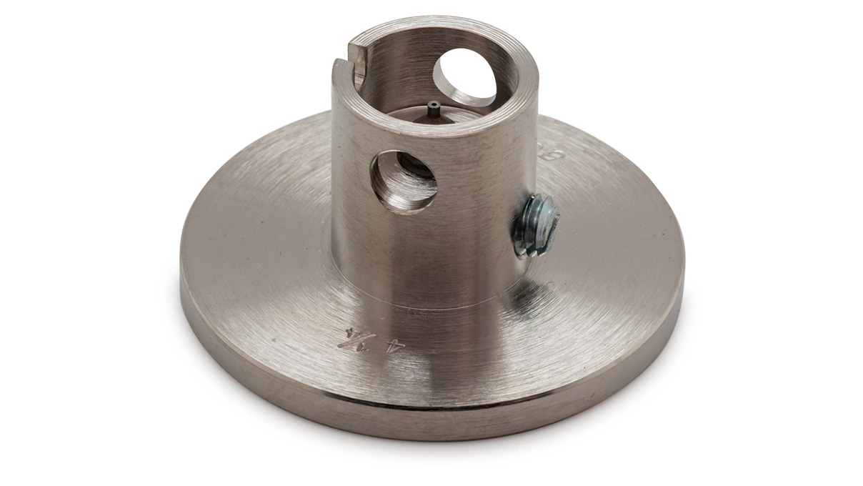 Porte-pièce, Métal, Rond, 4 1/4'''