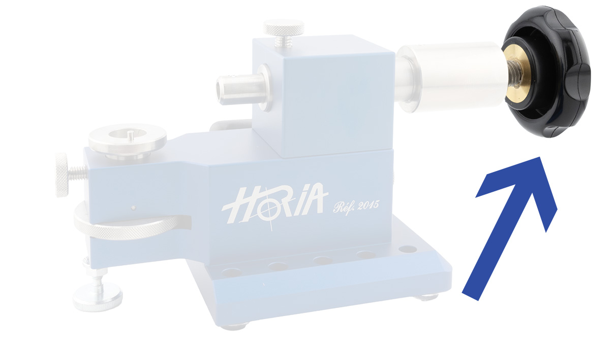 Horia AMF 2000-00-08 Bouton à lobe avec vis pour AMF 2015