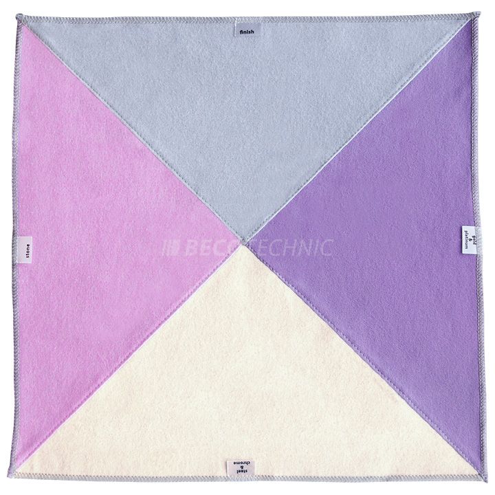 Silbo chiffon 4 en 1 pour montres, coton, 35 x 35 cm