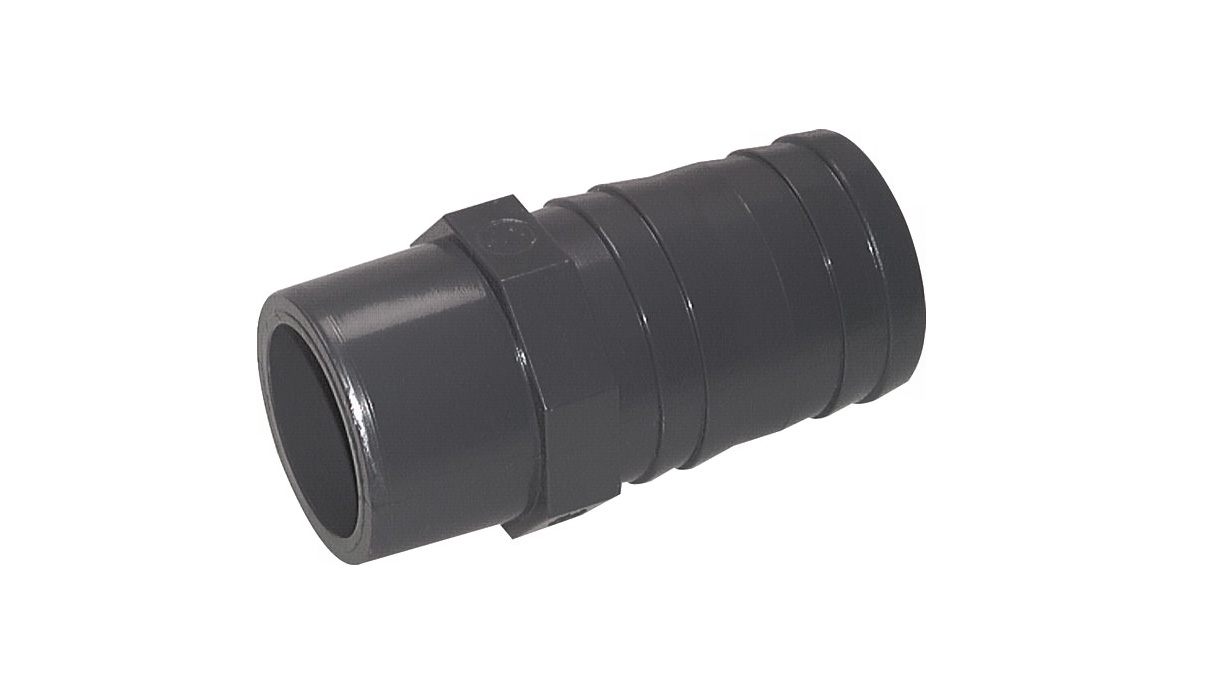 Raccord de tuyau adhésif, PVC-U, Ø 50 mm