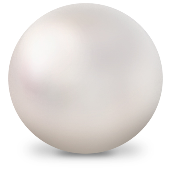 Perle de culture Akoya, 4/4, blanche, Ø 3,5 - 4 mm, percée