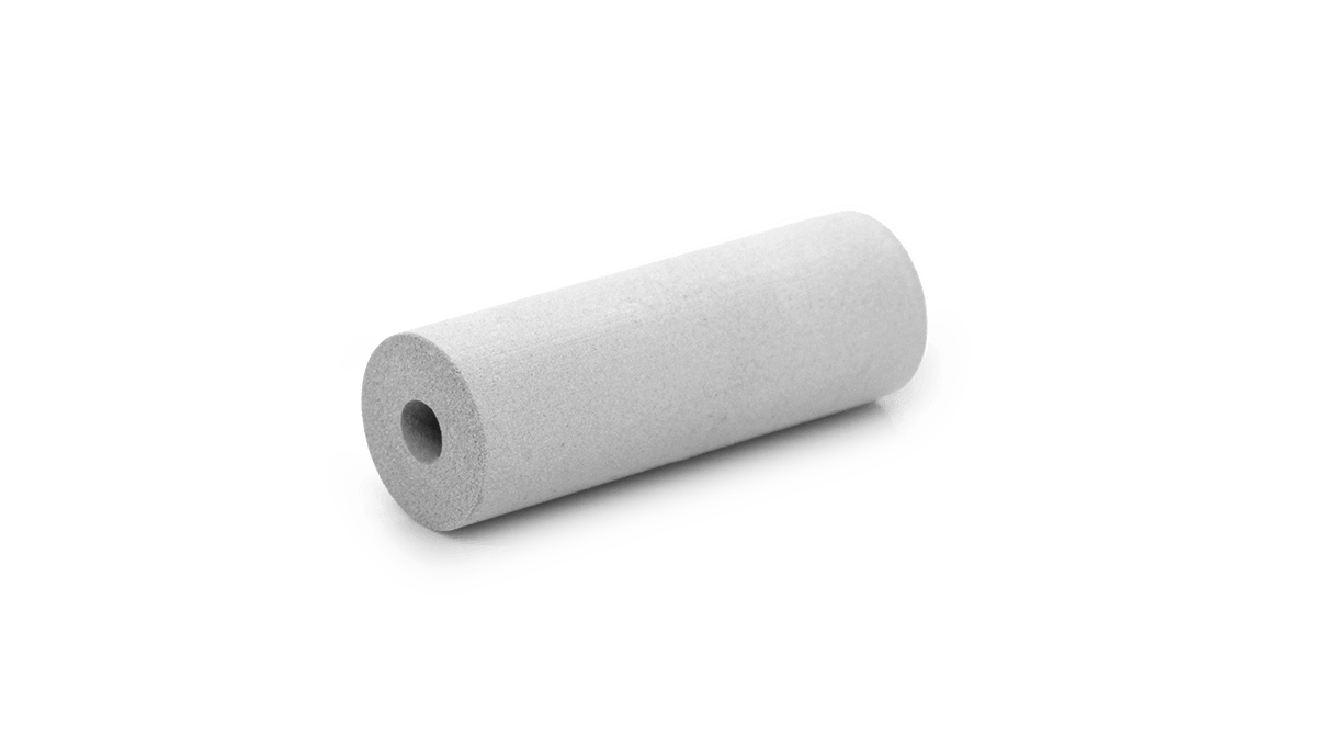 Polissoir Universal, blanc, cylindre, Ø 7 x 20 mm, souple, grain grossier