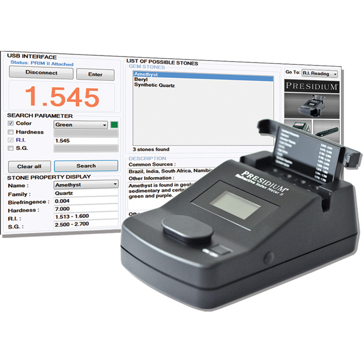 Presidium PRIM II Refractive Index Meter II testeur de diamant