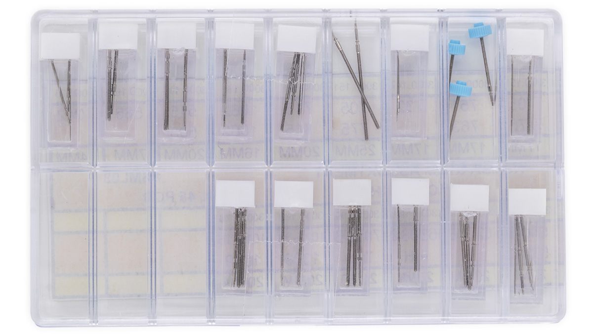 Assortiment de tige Ronda, 3 pièces par type, 45 pièces