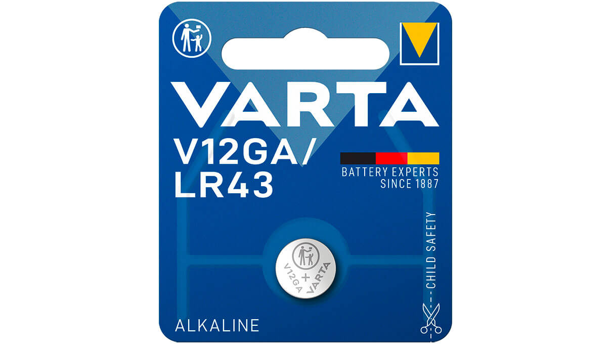 Varta LR43 alcaline pile bouton