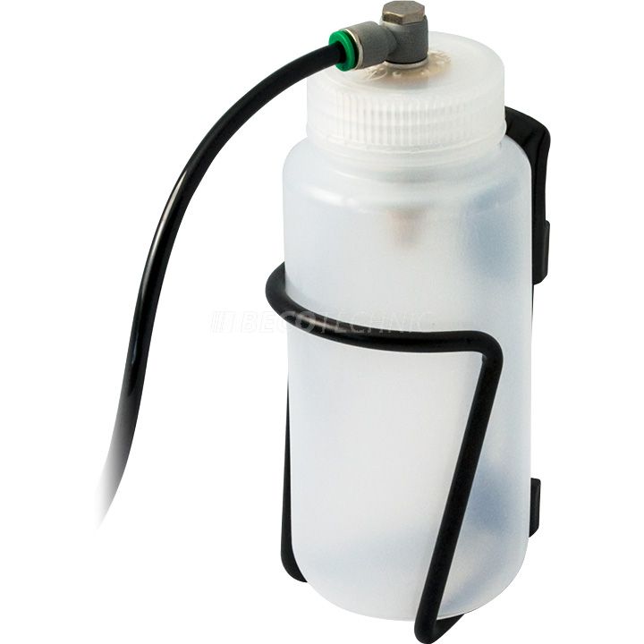 Bouteille de récupération 0,5 litres pour huile et condensation avec support pour compresseurs Planet Air