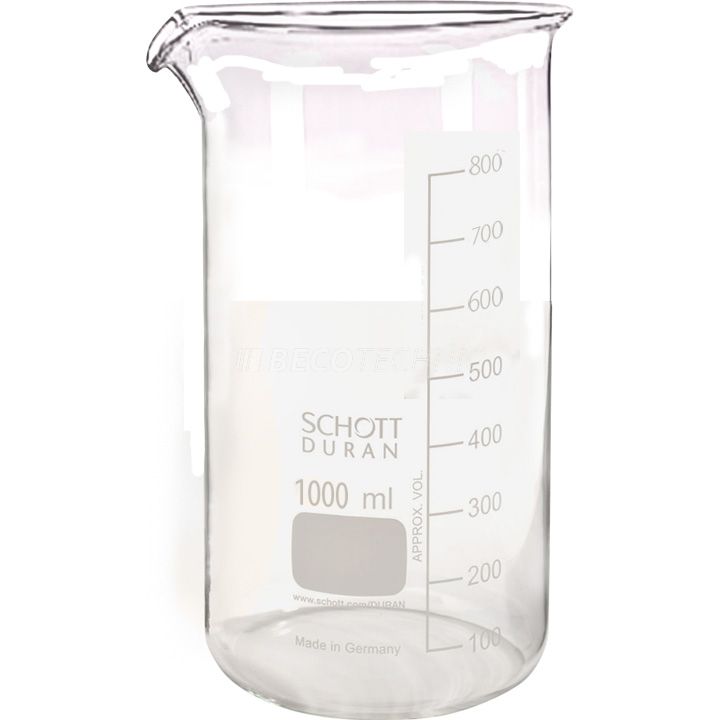 Glass beaker withour lid     1000 ml
