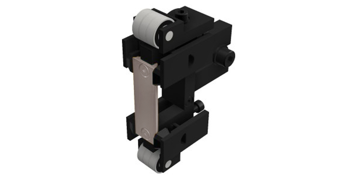 Plaque d'appui interchangeable C501-LA-10, acier trempé, largeur 10 mm Plaque d'appui interchangeable C501-LA-10, acier trempé, largeur 10 mm