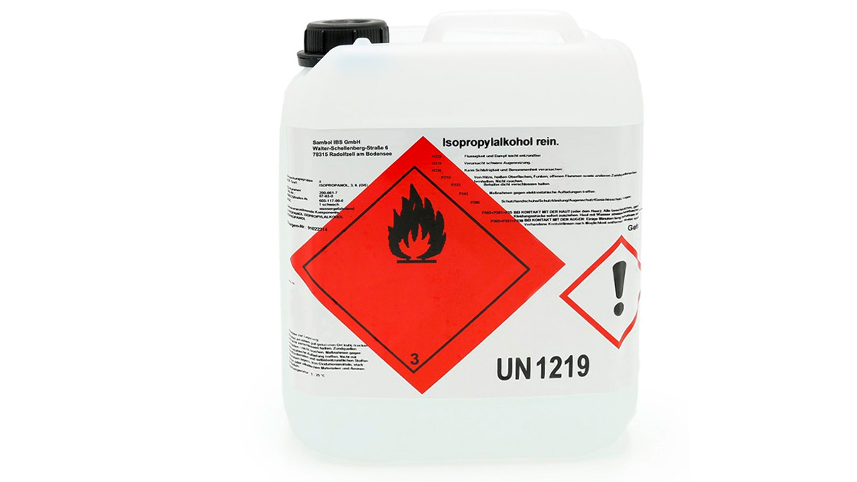 Alcool isopropylique, 10 litres