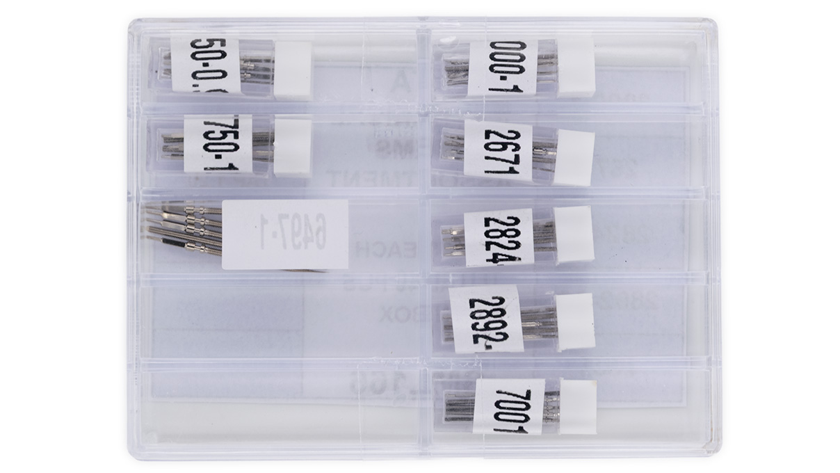 Assortiment 40 tige ETA (mechanical)