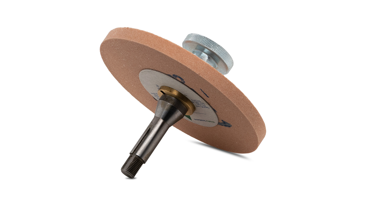 Horia TH 34a Meule fine, avec porte-meule, fixation B8, Ø 80 mm