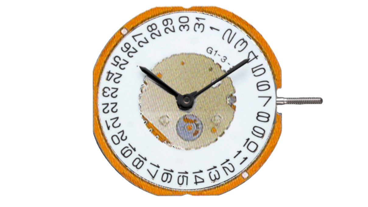 Mvt. Miyota GM17 10 1/2''' DATE6 NO SC Quartz (364 | SR621SW)