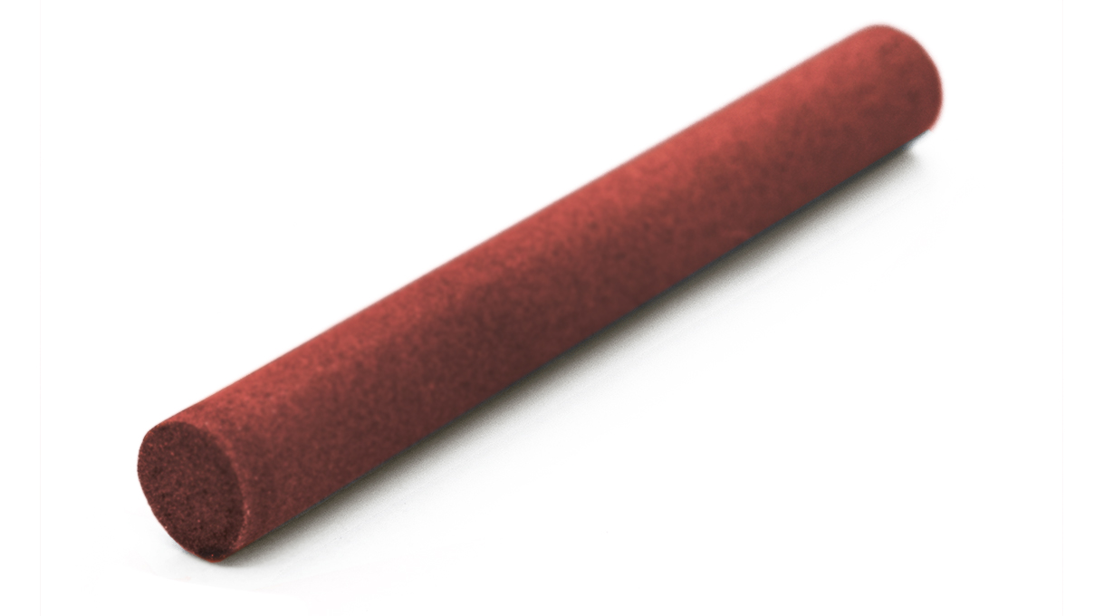 Bâton abrasif Ø 2.5 mm MEGAPOL rouge, grain fin - tendre