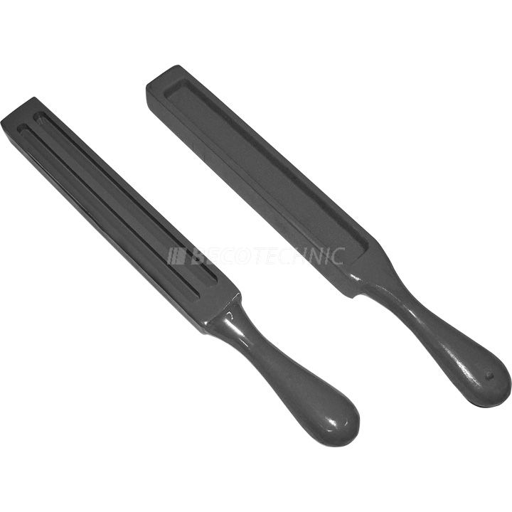 Lingotières en fonte avec rainures fraisées