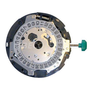 Mvt. Miyota 0S60 13 1/2''' DATE4 3EYES CHR HOUR MIN SEC 1/20SEC Quartz (399 | SR927W)