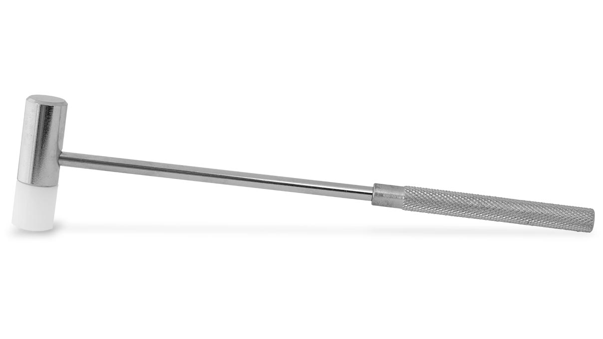 Marteau d'horloger, 70 g, tête en polyamide, Ø 14 x 45 mm, longueur 205 mm