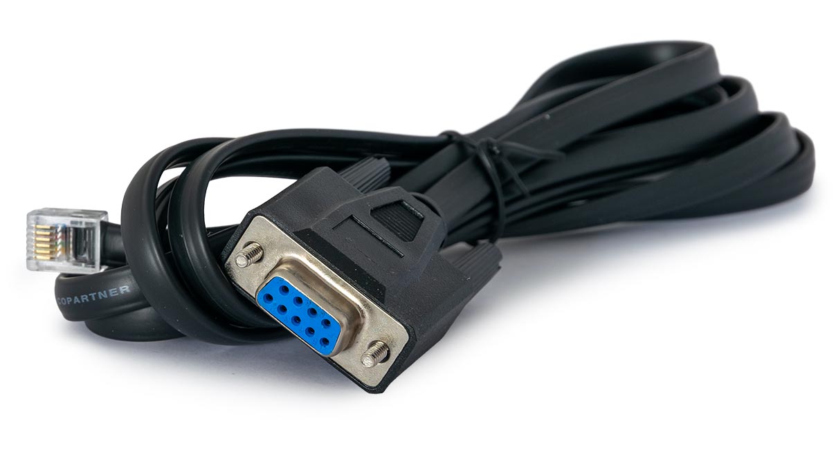Câble de données pour imprimante Martel, RJ12 vers RS232