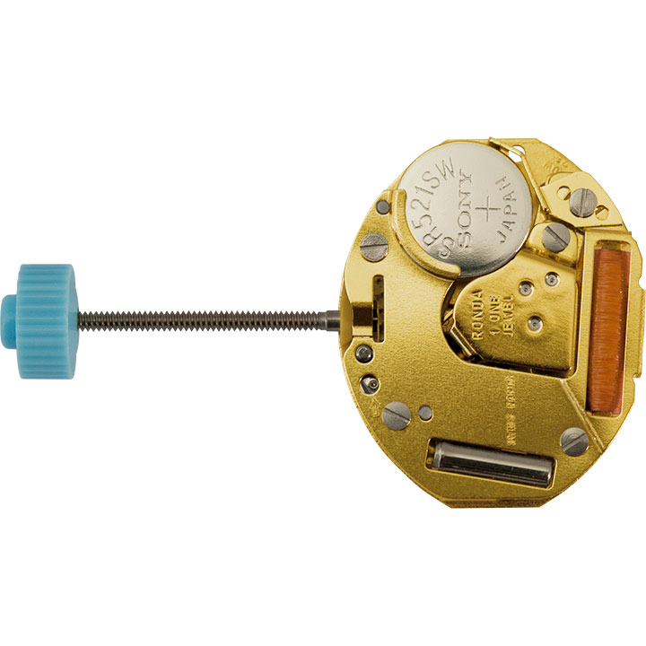 Mvt. Ronda 751E H1 5 1/2''' NO SC, ETA HAND HOLE Quarz (379 | SR521SW)