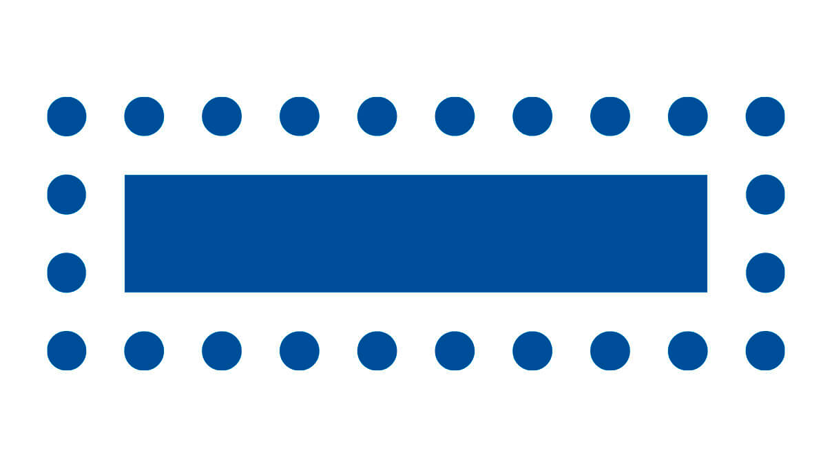 Lime aiguille diamantée, bout plat, 140 mm, grain D126