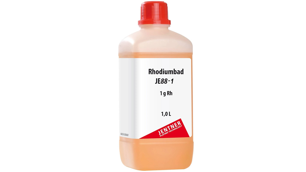 Bain de rhodium JE88-1 Go! 1g Rh/l, 1 litre