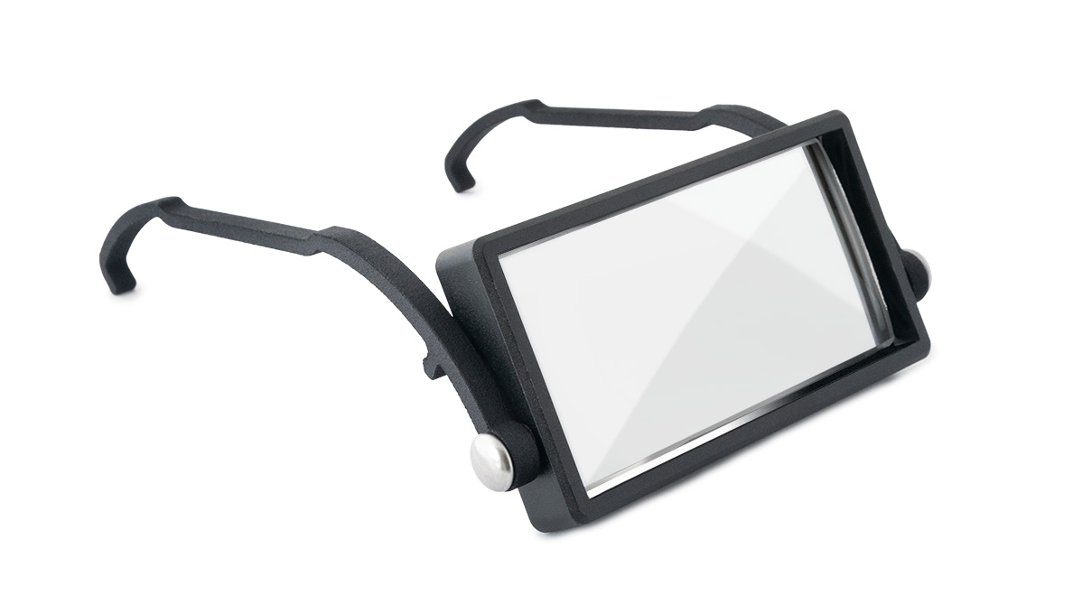 Waldmann loupe pour luminaires LED Taneo, 100,5 x 50,5 mm, 4 dpt