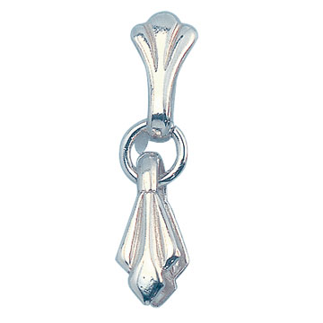 Bélières pour breloques 925/- argent 20 x 4 mm