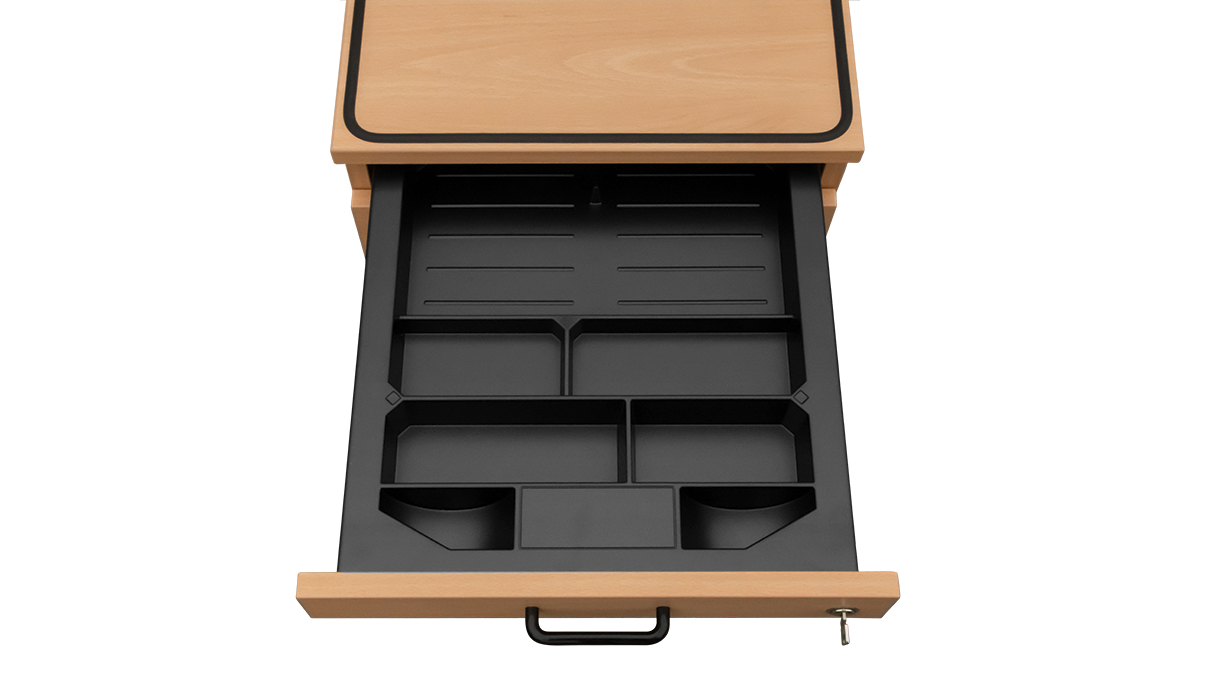 Ergolift Evolution conteneur à tiroir, hêtre Ergolift Evolution conteneur à tiroir, hêtre