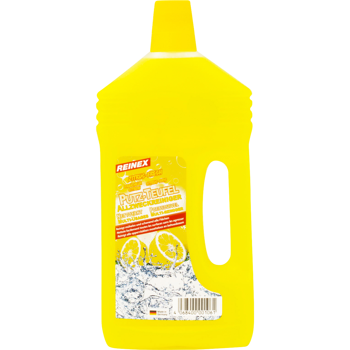 Reinex Putz-Teufel nettoyant tout usage, citron frais, 1 l