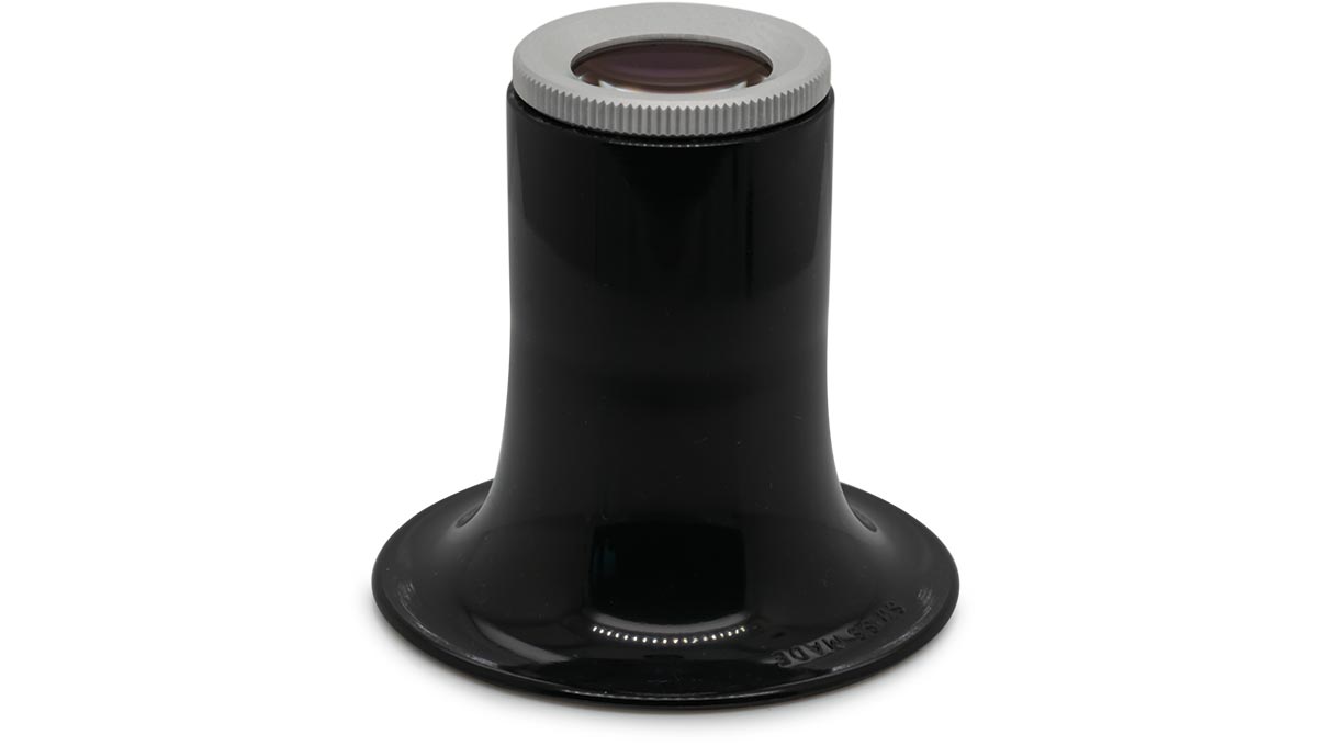 Asco Loupe d'horloger type C2, Élargissement 12x, noir