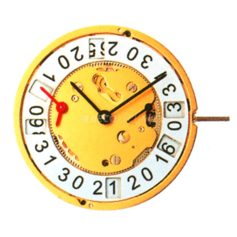 Mvt. Ronda 4120.B 12 1/2``` BIG DATE6 ALARM Quartz