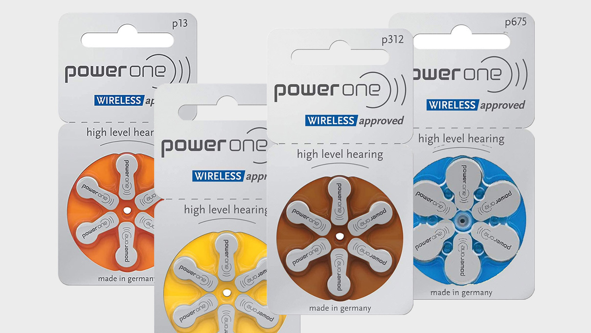 Powerone Piles pour appareils auditifs