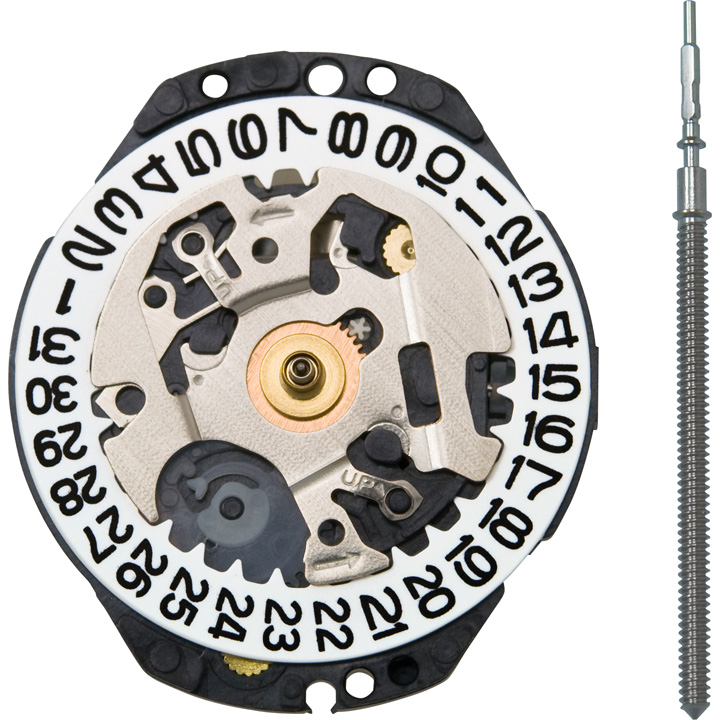 Mvt. SHI VT82/VX82 6 3/4 x 8 ''' SC, CLD 6 Quartz (364)