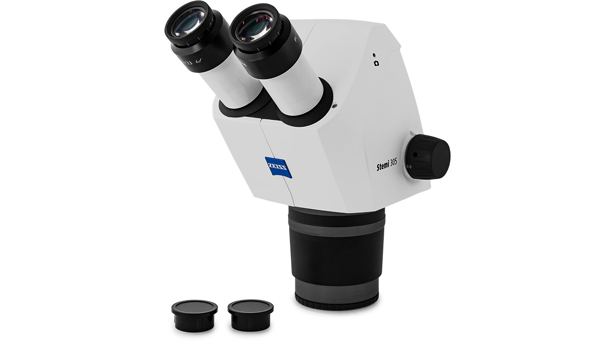 Zeiss Stemi 305 cam E, Corps de microscope avec caméra ethernet 4 mégapixels