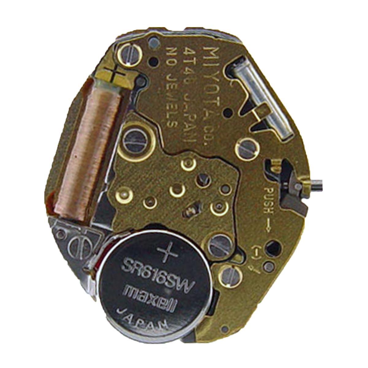 Mvt. Miyota 4T48 6 3/4 x 8''' SS@6 Quartz (321 | SR616)