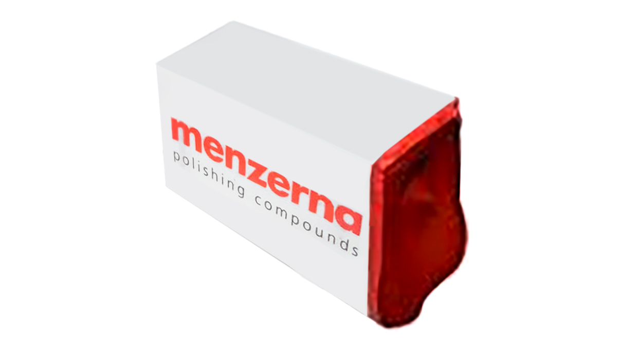 Menzerna Bloc à 270 g moyen de polissage composition rouge, B-choix (avec de légers défauts)