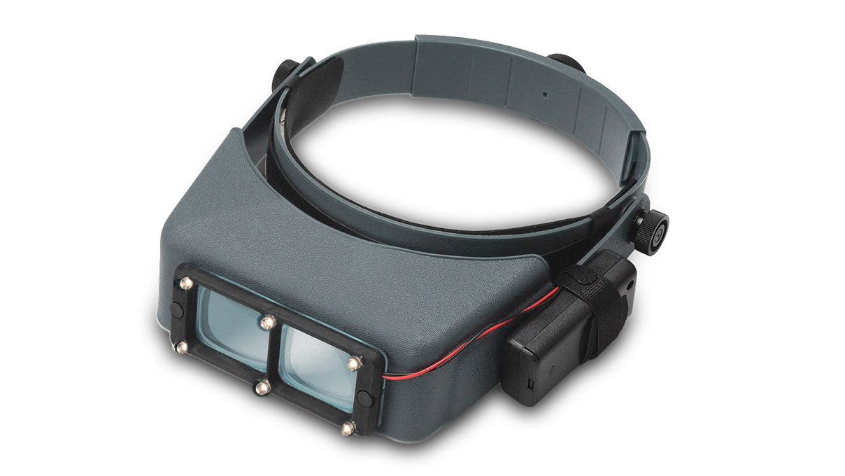 LED-Beleuchtungsaufsatz für Optivisor