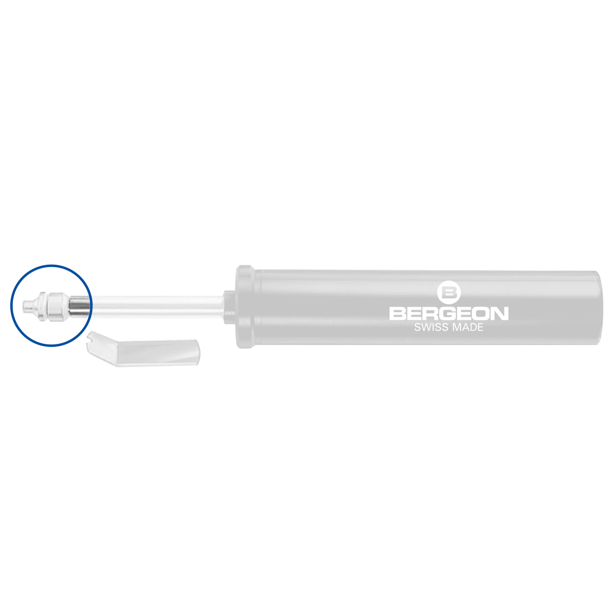 Bergeon 5011-A1.6 Embout pour pompe de relevage du verre, Ø 1,6 mm