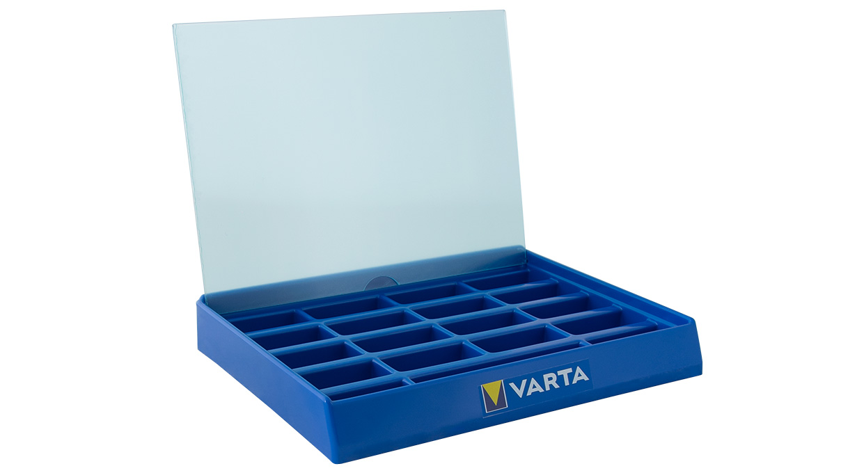 Varta boîte à piles pour 200 piles bouton